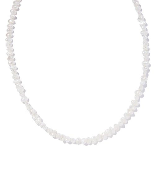 ROPE'（ロペ）の「【J'aDoRe限定】【les bonbon】effortles pearl choker（ネックレス・レディース・シルバー・F）」の5枚目の写真