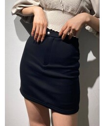 EMODA | ハイウエストダブルボタンスカート(スカート)