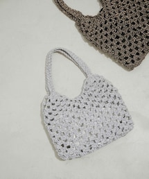 The Bagmati | 【The Bagmati（ザ バグマティ）】ラメメッシュバッグ(ハンドバッグ)