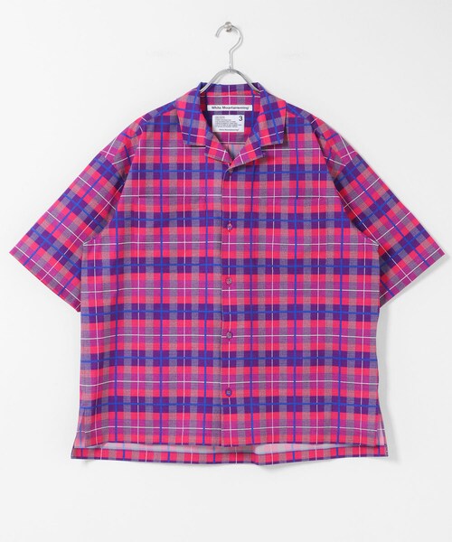 EKAL(エカル)の「White Mountaineering MADRAS CHECK OC SHIRTS(シャツ/ブラウス・メンズ・BLACK/ORANGE/PINK・2/3)」の15枚目の写真