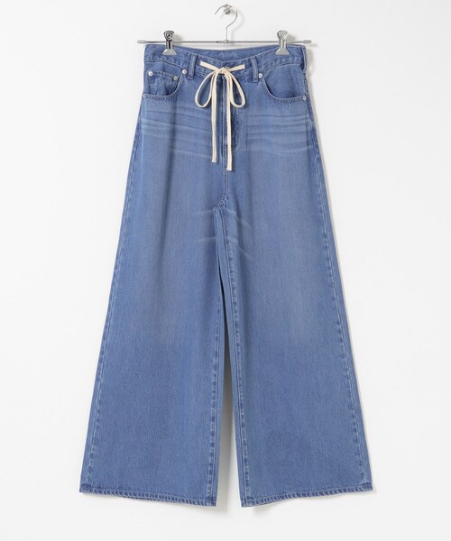 URBAN RESEARCH Sonny Label（アーバンリサーチサニーレーベル）の「リヨセルコットンドロストワイドデニム（デニムパンツ・レディース・インディゴ/ライトインディゴ・34/36/38）」の14枚目の写真