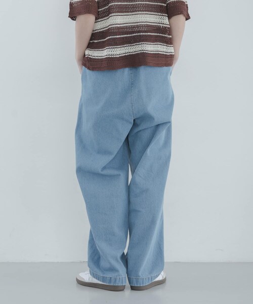 URBAN RESEARCH Sonny Label（アーバンリサーチサニーレーベル）の「イージーカーブデニムパンツ（デニムパンツ・レディース・インディゴ/L.インディゴ・36/38）」の11枚目の写真