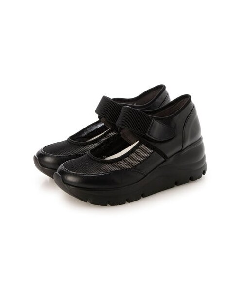 ing(イング)の「イング ing 【WEB限定】厚底メッシュストラップスニーカー (スニーカー・レディース・BL/IV/SV・S/22.5cm/M/23.5cm/L/24.5cm)」の8枚目の写真
