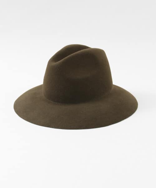 URBAN RESEARCH（アーバンリサーチ）の「grillo　FELT HAT∴（ハット・メンズ・BEIGE/NERO/LODEN・58）」の3枚目の写真