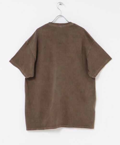 URBAN RESEARCH Sonny Label（アーバンリサーチサニーレーベル）の「『別注』PENNEYS×Sonny Label　ピグメントショートスリーブTシャツ（Tシャツ/カットソー・メンズ・ネイビー/オフ/ブルー/ブラウン/ブラック/レッド・one）」の21枚目の写真