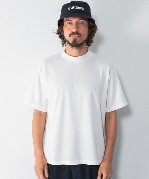 URBAN RESEARCH Sonny Label（アーバンリサーチサニーレーベル）の「OOPS×RYUAMBE　コラボモックネックTシャツ（Tシャツ/カットソー・メンズ・OFF/GREEN/DARK NAVY・M/L/XL）」の13枚目の写真