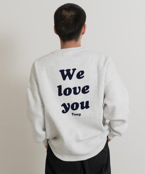 THE GOODLAND MARKET（ザグッドランドマーケット）の「TONY　You Make My Life More Fun Sweat（スウェット・メンズ・GRY/NVY/BLK・M/L）」の10枚目の写真