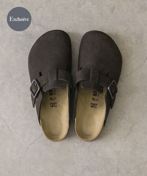URBAN RESEARCH DOORS（アーバンリサーチドアーズ）の「BIRKENSTOCK　EXCLUSIVE BOSTON WB(REG)（サンダル・メンズ・MOCCA/SANDCASTLE/BLACK・39/40/41/42/43/44）」の2枚目の写真
