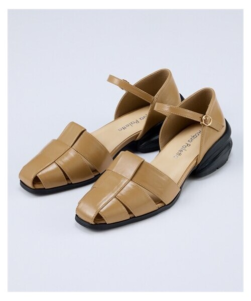 nissen（ニッセン）の「【ゆったり幅広】ACQUA PALETTE（アクアパレット）セパレートグルカサンダル（ワイズ４Ｅ）（サンダル・メンズ・黒/グレージュ/シルバー・M=23.0~23.5cm/4E/L=24.0~24.5cm/4E/LL=25.0~25.5cm/4E/3L=26.0~26.5cm/4E）」の15枚目の写真