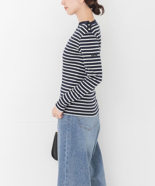 URBAN RESEARCH(アーバンリサーチ)の「『別注』LE MINOR×URBAN RESEARCH ボーダーカットソー(Tシャツ/カットソー・レディース・NoirEcru/MarineEc・-)」の15枚目の写真
