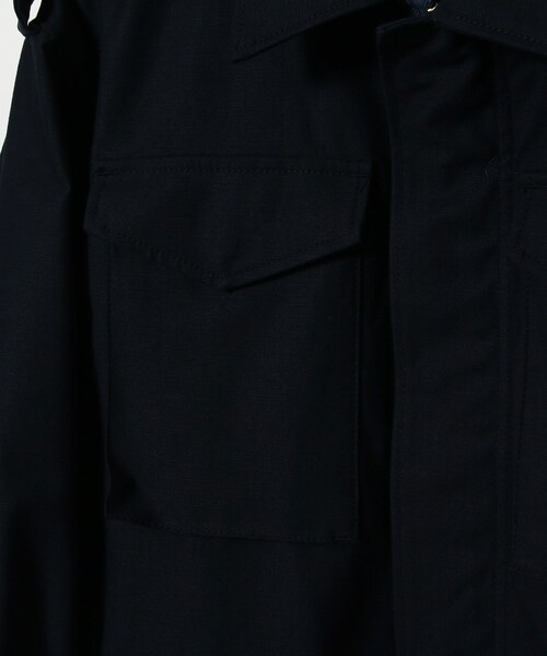 ADAM ET ROPE'（アダムエロペ）の「MENS【HYKE】M-51 TYPE FIELD JACKET/BIG FIT（ミリタリージャケット・メンズ・オリーブ/ネイビー・L）」の9枚目の写真