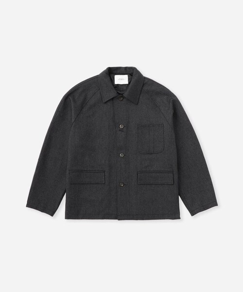 Saturdays NYC(サタデーズ ニューヨークシティ )の「Antoine Wool Chore Jacket(その他アウター・レディース・ブラック・L/M/S/XL)」の3枚目の写真