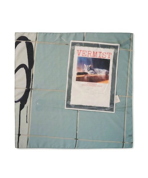 ADAM ET ROPE'（アダムエロペ）の「【J'aDoRe・店舗限定】【LY（エルワイ）】Postcard scarf（バンダナ/スカーフ・レディース・ターコイズ/その他・F）」の8枚目の写真