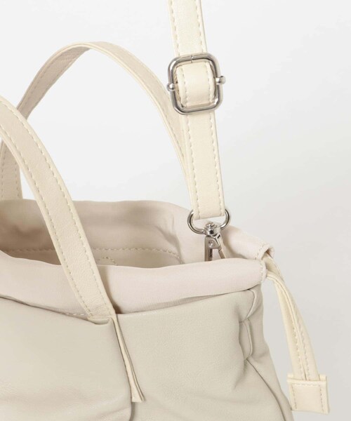 RODE SKO（ロデスコ）の「『XSサイズ』ウォッシャブルプチバッグ（ショルダーバッグ・レディース・BLACK/BEIGE/D.SILVER/BLUE GRAY/SILVER/MINT/OFF/BROWN・one）」の18枚目の写真