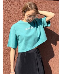 EMODA | コンパクトロゴショートTシャツ(Tシャツ/カットソー)