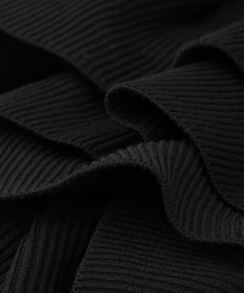 ADAM ET ROPE'（アダムエロペ）の「【サステナブル】ニットフリルビスチェ（ベスト・レディース・ブラック・F）」の18枚目の写真