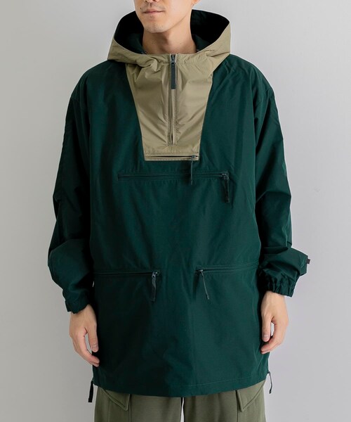 URBAN RESEARCH(アーバンリサーチ)の「DAIWA PIER39 TECH ANORAK PARKA(マウンテンパーカー・メンズ・GREEN/BLACK・M/L)」の14枚目の写真