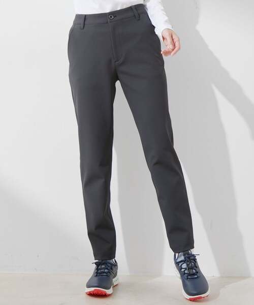 ROPE'(ロペ)の「【UV】【撥水】【防透】セミストレートパンツ(その他パンツ・レディース・ブラック/ホワイト/ネイビー・L/M/S)」の4枚目の写真