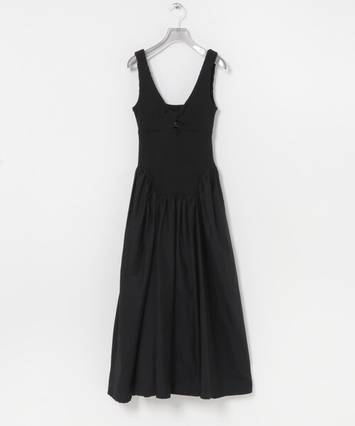 URBAN RESEARCH（アーバンリサーチ）の「ESTHE　RIB POPLIN DRESS（ワンピース・レディース・BLACK・S）」の10枚目の写真