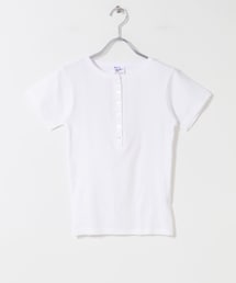 KBF | Miller　Panel ribbed Henley tee(Tシャツ/カットソー)