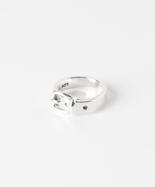 URBAN RESEARCH(アーバンリサーチ)の「XOLO BUCKLE RING(リング・メンズ・SILVER・L)」の3枚目の写真