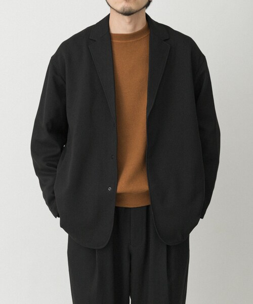 EKAL（エカル）の「ウールライクジャケット（テーラードジャケット・メンズ・ブラウン/チャコール/ブラック・M/L）」の16枚目の写真