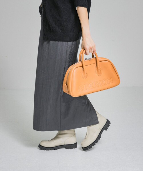 URBAN RESEARCH（アーバンリサーチ）の「『25周年別注』CAMINANDO　CENTER ZIP BOOTS（ブーツ・レディース・BLACK/別注IVORY・6/7/8）」の10枚目の写真