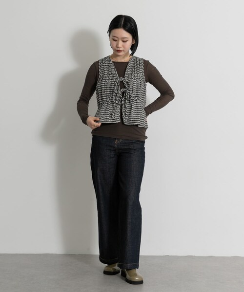 THE GOODLAND MARKET（ザグッドランドマーケット）の「PALIT　Julia tank top Black（その他トップス・レディース・BLACK・Free）」の7枚目の写真