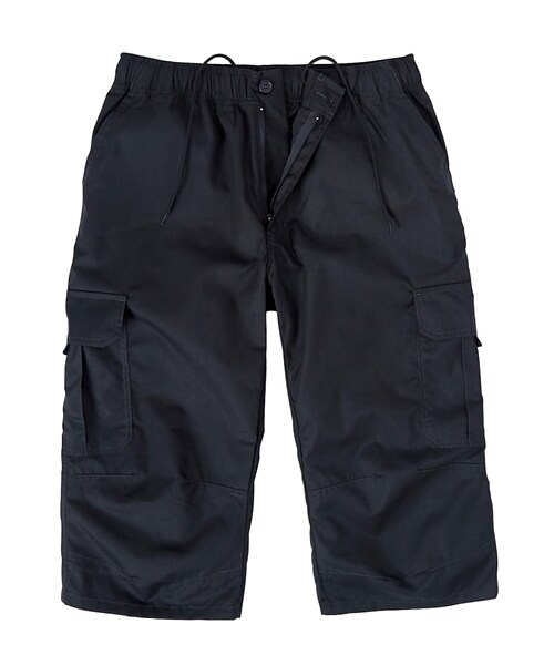 nissen（ニッセン）の「7分丈カーゴパンツ（無地）（パンツ・メンズ・ブラック/カーキ/ベージュ/チャコール・M/L/LL/3L/4L/5L）」の7枚目の写真