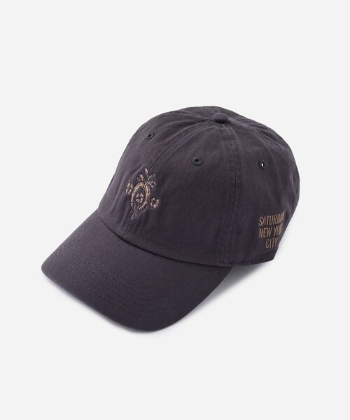 Saturdays NYC(サタデーズ ニューヨークシティ )の「NUTS ART WORKS × Saturdays NYC Cap(キャップ・レディース・ブラック/チャコール/ダークブラウン・F)」の4枚目の写真