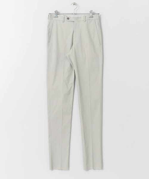 URBAN RESEARCH（アーバンリサーチ）の「ハイカウントピケストレッチパンツ（スラックス・メンズ・NAVY/WHITE/GRAY/BEIGE・42/44/46/48/50）」の14枚目の写真