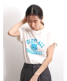 Ungrid | TigerロゴヴィンテージTee(Tシャツ/カットソー)