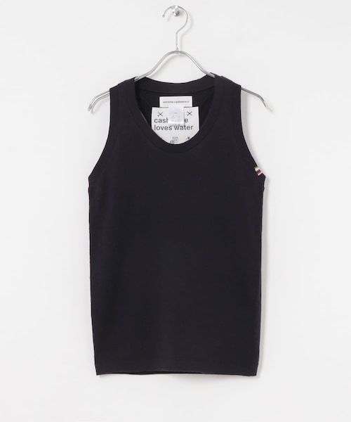 URBAN RESEARCH(アーバンリサーチ)の「Extreme Cashmere vest(タンクトップ・レディース・snow/weed/sunflower/navy・-)」の3枚目の写真