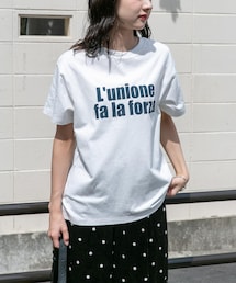 ITEMS URBANRESEARCH | ロゴハンソデTシャツ(Tシャツ/カットソー)