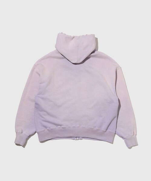 ADAM ET ROPE'(アダムエロペ)の「【BOWWOW/バウワウ】ZIP HOODIE AGED(パーカー・メンズ・パープル・L/M)」の11枚目の写真