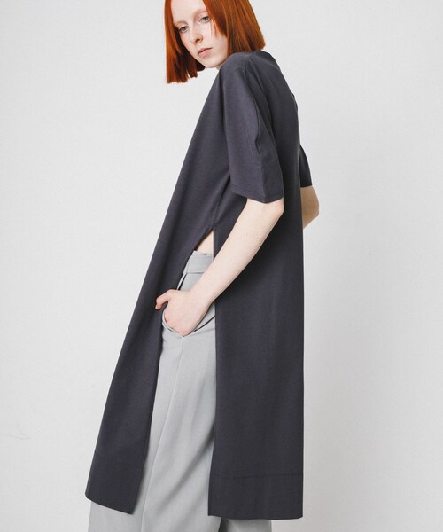 LAATO（ラート）の「side slit one-piece（ワンピース・レディース・ミスト/シャドウ・FREE）」の22枚目の写真