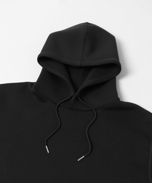 URBAN RESEARCH Sonny Label（アーバンリサーチサニーレーベル）の「ダンボールニットプルオーバーパーカー（パーカー・メンズ・アイスグレー/チャコール/ブラック/ブラウン・M/L/XL）」の12枚目の写真