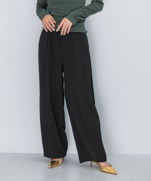 URBAN RESEARCH ROSSO（アーバンリサーチロッソ）の「ELENDEEK　GEORGETTE RELAX PANTS（その他パンツ・レディース・O.WHT/BLK・1/2）」の12枚目の写真