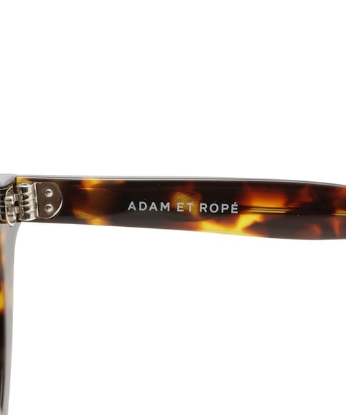 ADAM ET ROPE'（アダムエロペ）の「ウェリントンセルフレームサングラス（サングラス・レディース・ブラック/ライトグレー/ダークブラウン系・F）」の13枚目の写真