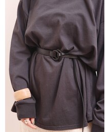 Ungrid | エコレザーデザインベルト(ベルト)