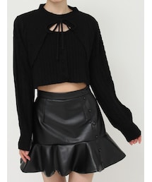EATME（イートミー）の「レイヤードセットニットTOP（ニット