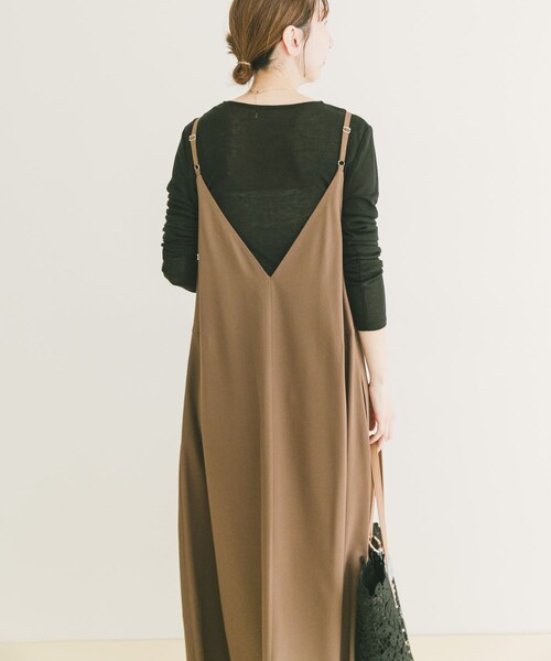 ITEMS URBANRESEARCH(アイテムズ アーバンリサーチ)の「シアーインナーセットワンピース(ワンピース・レディース・CML/CHA・Free)」の13枚目の写真
