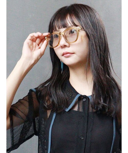 MURUA（ムルーア）の「カラーフレームサングラス（サングラス・レディース・グレー/イエロー・F）」の6枚目の写真