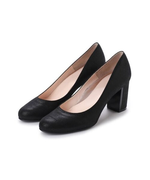 Marie femme（マリーファム）の「マリー・ファム Marie femme 【クッション入り】チャンキーヒールパンプス （パンプス・レディース・BLM/GYS/LBUS・22.0cm/22.5cm/23.0cm/23.5cm/24.0cm/24.5cm）」の9枚目の写真