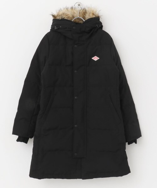URBAN RESEARCH DOORS（アーバンリサーチドアーズ）の「DANTON　FAKEFARHOODEDDOWNCOAT（その他アウター・レディース・BLACK/NAVY・S）」の3枚目の写真