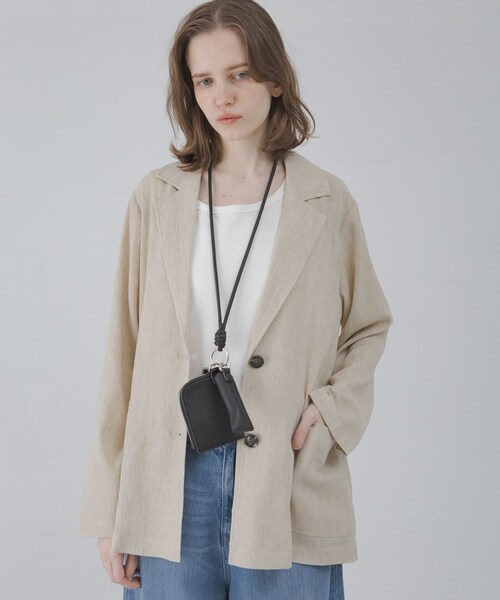 URBAN RESEARCH Sonny Label（アーバンリサーチサニーレーベル）の「カスタムミニポーチ（ポーチ・レディース・ブラック/ブラウン・One）」の6枚目の写真