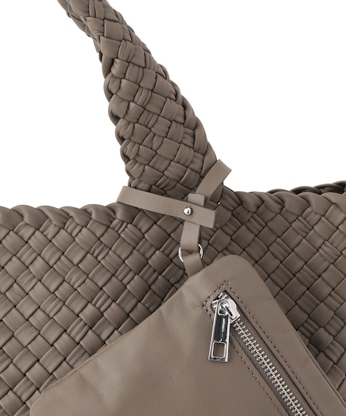 ADAM ET ROPE'(アダムエロペ)の「【J'aDoRe・一部店舗限定】【FALORNI(ファロルニ)】トートバッグ(トートバッグ・レディース・ブラック/ダークブラウン系/ベージュ系・F)」の19枚目の写真