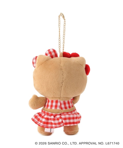 VIS（ビス）の「【HELLO KITTY×VIS】日焼けデザイン ハローキティぬいぐるみチャーム（チャーム・レディース・ベージュ・F）」の18枚目の写真