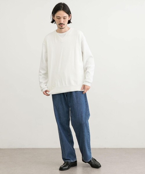 URBAN RESEARCH（アーバンリサーチ）の「ハイゲージVネックベスト（ベスト・メンズ・OFF/BLACK/S/GREEN・M/L）」の7枚目の写真