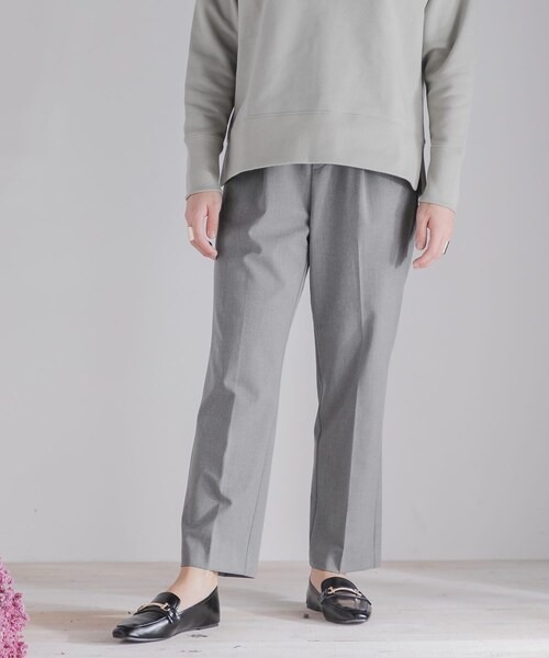 SENSE OF PLACE by URBAN RESEARCH(センスオブプレイスバイアーバンリサーチ)の「CARREMANテーパードパンツ(その他パンツ・レディース・BEIGE/BLACK/L.GRAY/BEG×BRN・XS/S/M/L)」の22枚目の写真